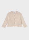 Cardigan volant tricot neonata