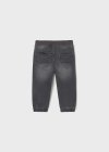 Pantalone lungo jeans jogger neonato