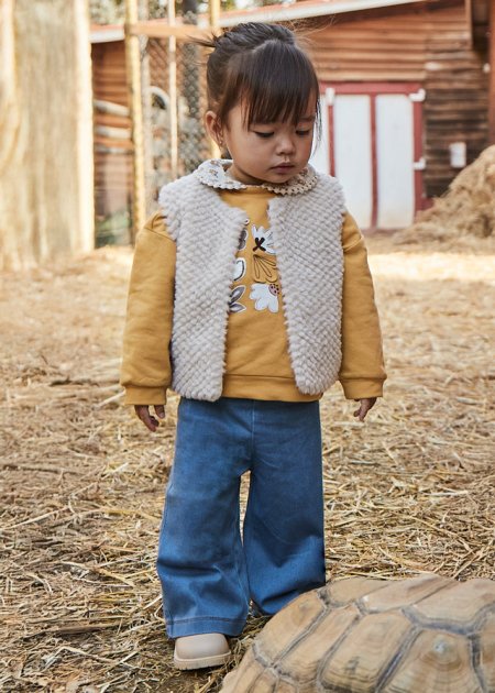 Completo pantalone e maglione neonata