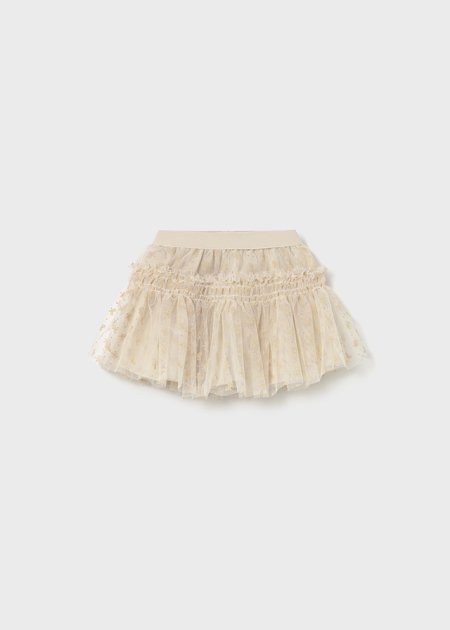 Gonna tulle pois neonata