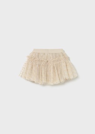 Gonna tulle pois neonata