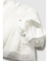 Vestito cerimonia tulle ricamato neonata