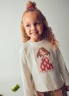 Maglietta con elastico bambina