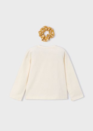 Maglietta con elastico bambina