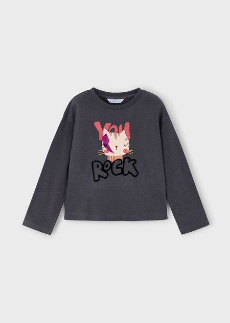 Maglietta serigrafia bambina