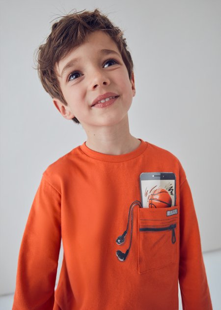 Maglietta serigrafia bambino