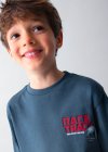 Maglietta stampata moto bambino