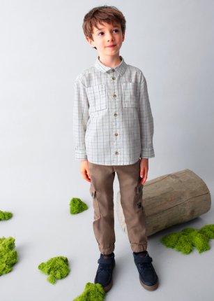 Camicia quadri bambino