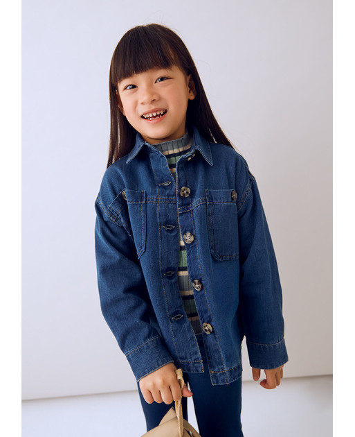 Overshirt jeans unisex