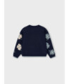 Maglione jacquard bambina