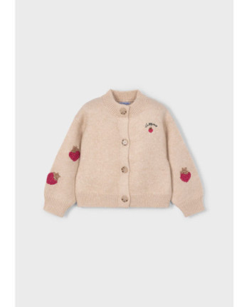 Cardigan in maglia bambina