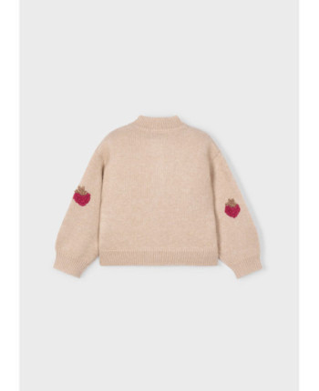 Cardigan in maglia bambina
