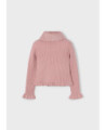 Cardigan colletto pellicciotto bambina