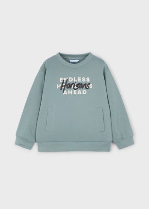 Felpa ricamata unisex