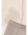 Completo leggings e felpa ricamo bambina