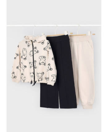 Tuta 2 pantaloni bambina