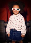 Gonna jeans pieghe bambina