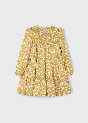 Vestito viyella stampa bambina