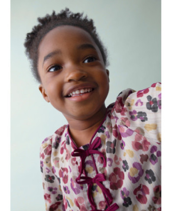Vestito stampato bambina
