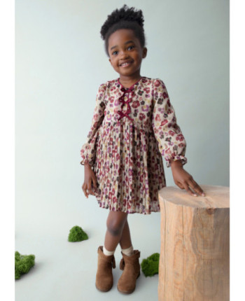 Vestito stampato bambina