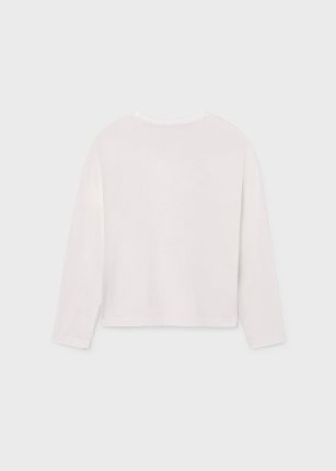 Maglietta lettere unisex
