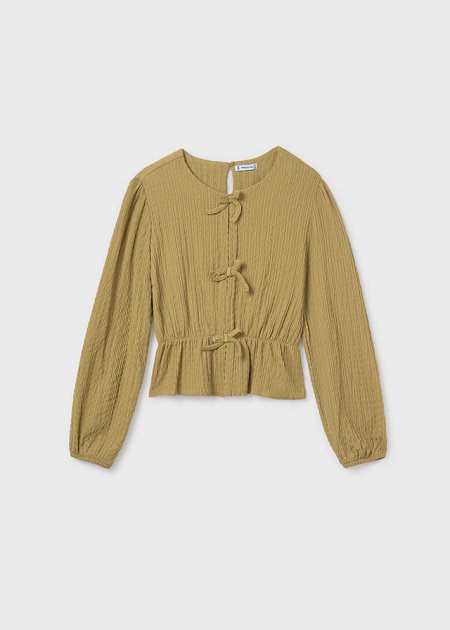 Blusa fiocchi ragazza