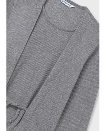 Cardigan top costine ragazza