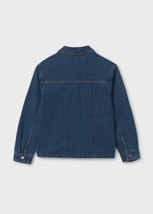 Overshirt jeans ragazzo