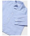 Camicia m/l lino basica