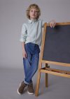 Jeans retto ragazzo
