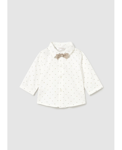 Camicia con papillon neonato