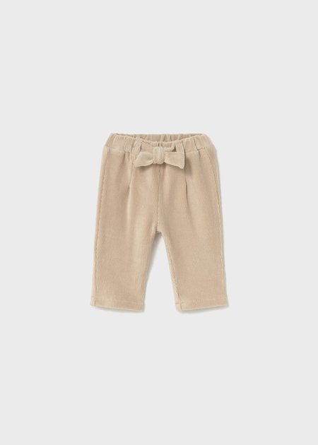 Pantalone velluto a costine neonata