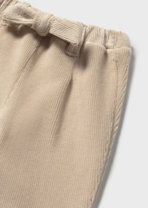 Pantalone velluto a costine neonata
