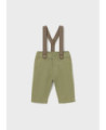 Pantalone lungo bretelle