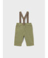 Pantalone lungo bretelle